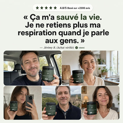 Gel aux Plantes Contrôle des Odeurs & Neutralisez la mauvaise haleine à la source CD