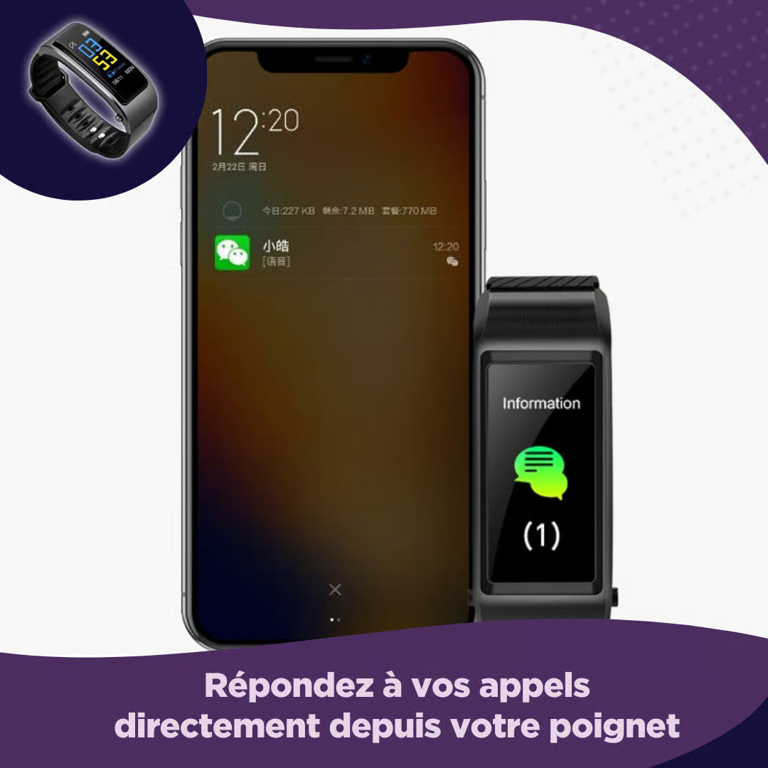 Montre intelligente pour gérer vos appels en un geste