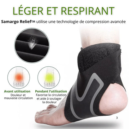 Samargo Relief™ – Chevillère de Compression Anti-Douleur ML