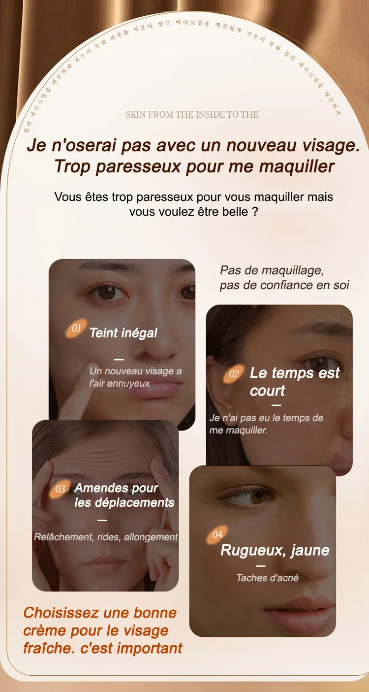 Crème Visage Anti-Rides | Nourrissante et Éclatante BF