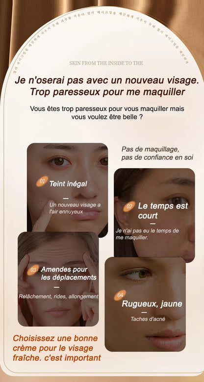 Crème Visage Anti-Rides | Nourrissante et Éclatante BF