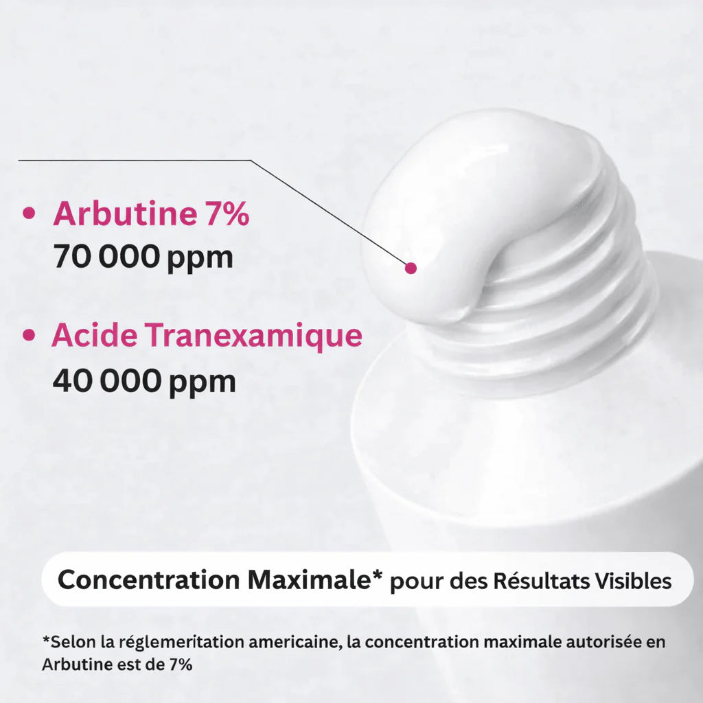 Gloe Arbutine 7% + Acide Tranexamique 4% Crème BF
