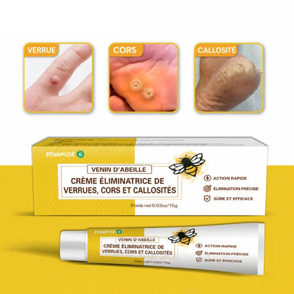 Crème pour éliminer les cors  & Callosités  aux pieds au venin d'abeille BF