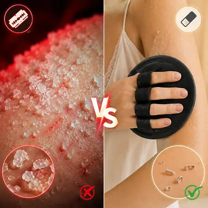 Gant exfoliant – Fini la peau de fraise et les poils incarnés CMD